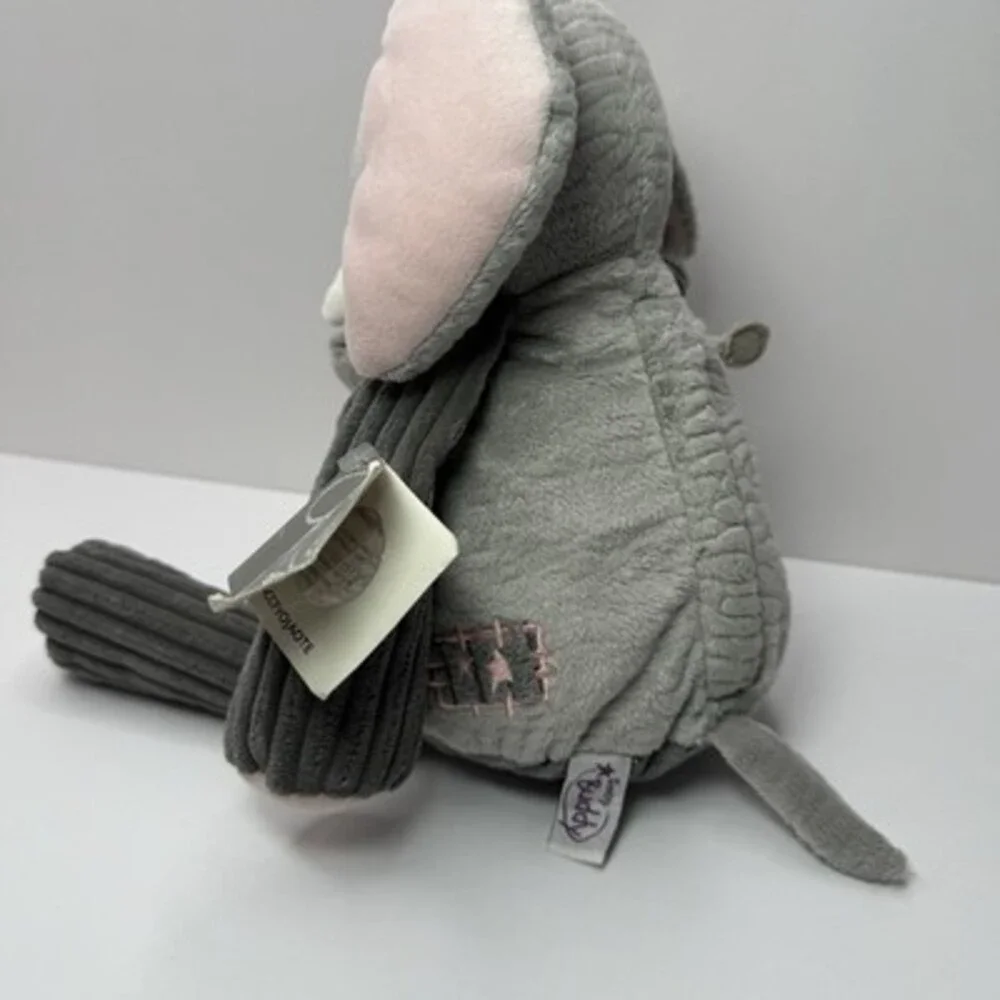 Scentsy Baby Buddy Toy Ollie Elephant NEW  Scent Pack Retired Black Ruby 15”